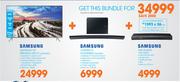 Samsung 55" Premium UHD TV 55MU8000 +  Samsung Curved TV Soundbar HW-J6000 + Samsung UHD Player