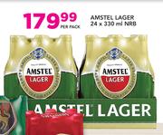 Amstel NRB Lager-24 x 330ml Per Pack