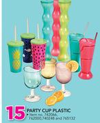 Party Cup Plastic