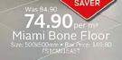 Miami Bone Floor 500x500mm-Per Sqm