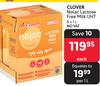 Clover Nolac Lactose Free Milk UHT-6 x 1Ltr 