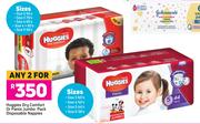  Huggies Dry Comfort Or Pants Jumbo Pack Disposable Nappies-For Any 2