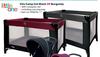 Little One Vito Camp Cot (Black Or Burgundy)-Each