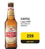 Castle Lager NRB-24 x 330ml Per Case