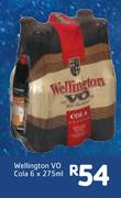 Wellington VO Cola-6x275ml