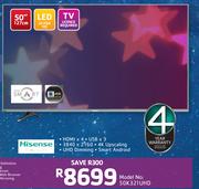 Hisense 50"(127cm) Ultra HD Smart LED TV 50K321UHD