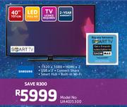 Samsung 40"(101cm) Full HD Smart LED TV UA40J5300