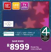 Hisense 55"(140cm) Full HD Smart LED TV 55K220PWG