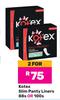 Kotex Slim Panty Liners 88s Or 100s-For 2