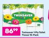 Twinsaver 1 Ply Toilet Tissue-15 Pack