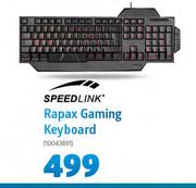 Speed Link Rapax Gaming Keyboard