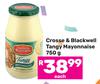 Crosse & Blackwell Tangy Mayonnaise-750g Each