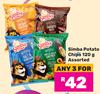 Simba Potato Chips Assorted-For Any 3 x 120g