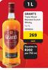 Grant's Triple Wood Blended Scotch Whisky-1L Each