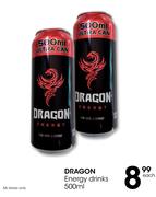 Dragon Energy Drinks-500ml Each