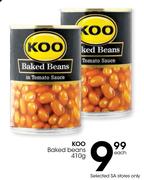 Koo Baked Beans-410g Each