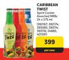 Caribbean Twist Spirit Cooler Assorted NRBs-24 x 275ml Per Case