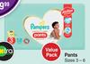Pampers Value Pack Pants Sizes 3-6-For 1