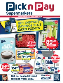 Pick n Pay Eastern Cape : Specials (22 April - 08 May 2024)
