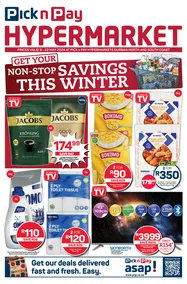 Pick n Pay Hypermarket Kwa-Zulu Natal : Savings This Winter (09 May - 22 May 2024)