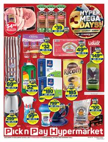 Pick n Pay Hypermarket Western Cape : Hyper Mega 3 Days (15 March - 17 March 2024)