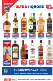 Ultra Liquors : Specials (01 March - 17 March 2024)