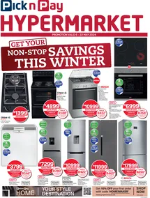 Pick n Pay Hypermarket : Non-Stop Savings This Winter (06 May - 22 May 2024)