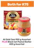All Gold Jam 900g Assorted Plus Black Cat Peanut Butter 400g Assorted-For Both