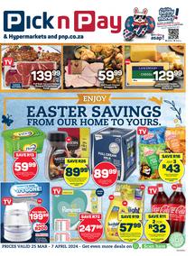 Pick n Pay Eastern Cape : Easter Savings (25 March - 07 April 2024)