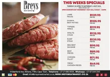 Breys Meat Market : Specials (30 April - 04 May 2024)