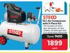Steco 50Ltr Air Compressor With 5-Piece Kit