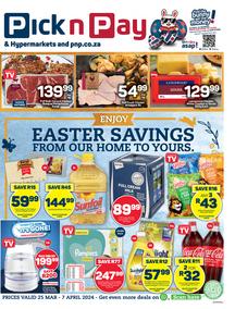 Pick n Pay Kwa-Zulu Natal : Easter Savings (25 March - 07 April 2024)