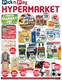 Pick n Pay Hypermarket Western Cape : Hyper Mega 3 Day (12 April - 14 April 2024)