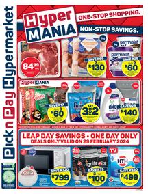 Pick n Pay Hypermarket Kwa-Zulu Natal : Hyper Specials (26 February - 03 March 2024)