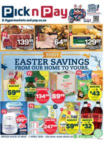 Pick n Pay Western Cape : Easter Savings (25 March - 07 April 2024)