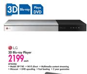 LG 3D Blu-Ray Player BP-740