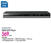 Samsung HDMI DVD Player DVD-D530