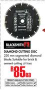 Blacksmith Diamond Cutting Disc-Ea