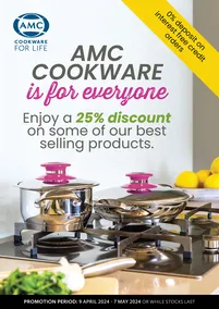 AMC : Cookware Is For Everyone (09 April - 07 May 2024 While Stocks Last)