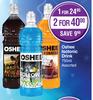 Oshee Isotonic Drink Assorted-For 1 x 750ml