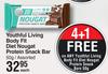 Youthful Living Body Fir Diet Nougat Protein Snack Bar Assorted-50g Each