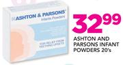 Ashton And Parsons Infant Powders-20's Pack