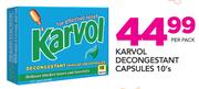 Karvol Decongestant Capsules-10's Per Pack
