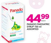 Panado Paediatric Syrup Assorted-100ml
