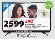 JVC 32" HD Ready LED TV With Built-In Soundbar LT-32N370
