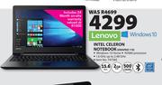 Lenovo Intel Celeron Notebook IDEAPAD110