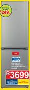 KIC 239Ltr KBF525/IME Metallic Bottom Freezer Fridge
