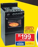 Defy 3 Plate Plug-in Stove