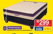 Sleepmasters Remington Pillow Top Queen Base Set