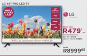 LG 49" FHD LED TV